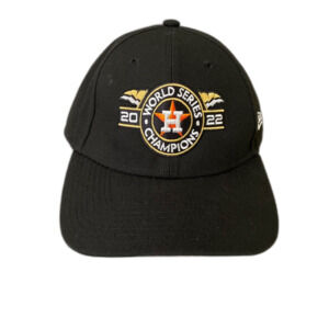 New Era Houston Astros MLB 2022 World Series Champions 9FORTY Adj. Hat Cap black